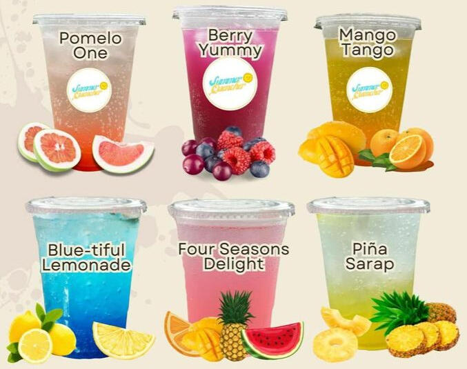 Dreamer's Coffee Shop regular coffee menu refreshing soft drinks in great flavors like Mango, Berry, and more!