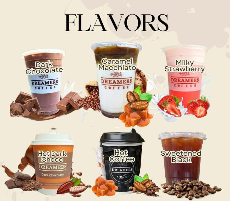 coffee-menu-dreamers-mandaue_coffees.jpg Dreamer's Coffee Shop regular coffee menu with latte, cold brew, and espresso options in Mandaue City